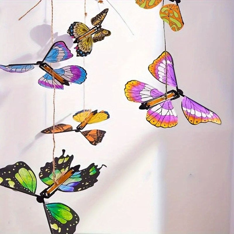 30pcs Surprise Flying Butterfly Magic Toy Bookmark Greeting Card Romantic Party Gift Wedding Decor - Image 4