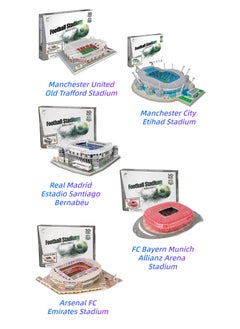 Generic Real Madrid Estadio Santiago Bernabéu Stadium 3D Puzzle Set for adults/kids  - Image 1