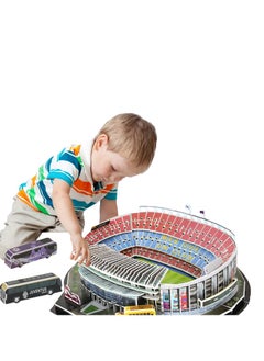 Generic Real Madrid Estadio Santiago Bernabéu Stadium 3D Puzzle Set for adults/kids  - Image 3