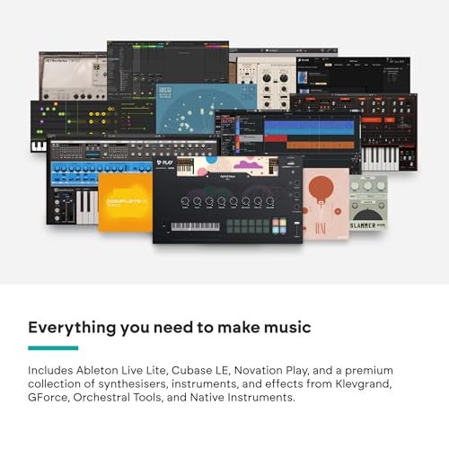 Novation Launchkey Mini 25 MK4 — Portable 25 Mini-Key, USB, MIDI Keyboard Controller with DAW Integration. Chord Mode, Scale Mode, Drum Pads, and Arpeggiator. Includes Music Creation Software Bundle - Image 5