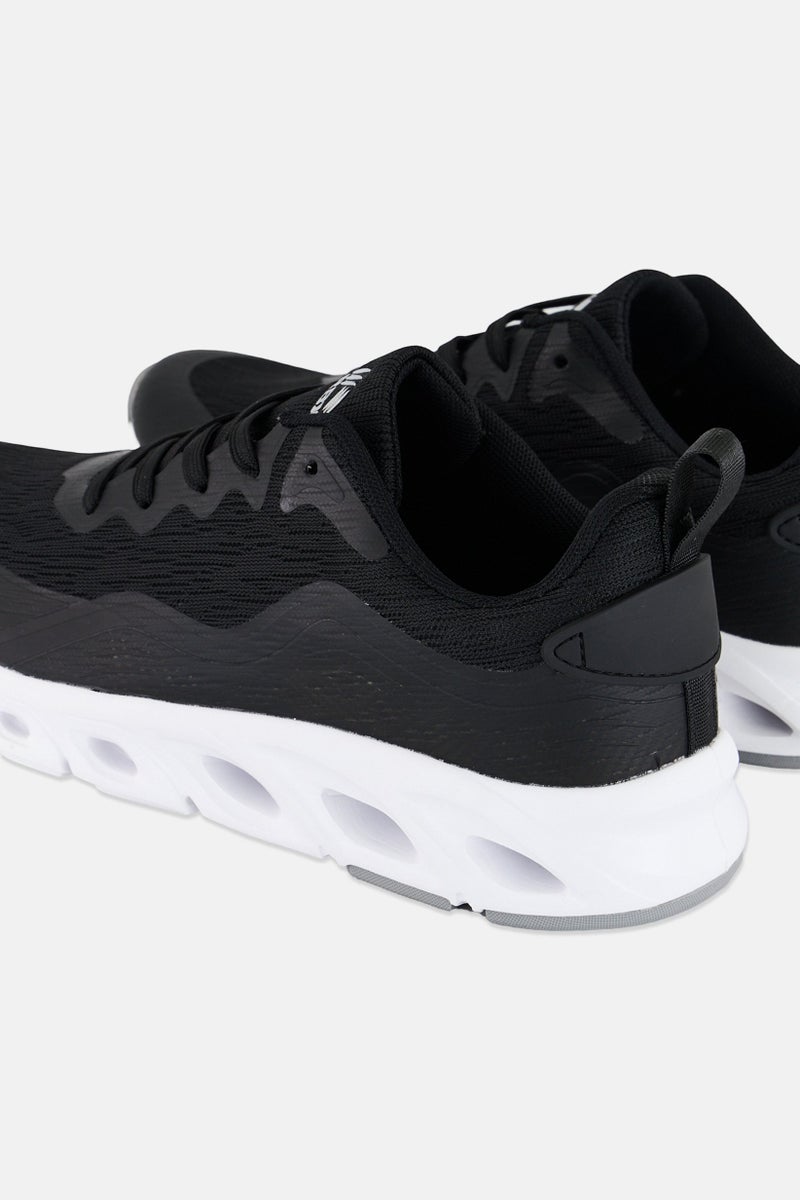 RBX حذاء رياضي للرجال مزود بأربطة، أسود - Image 2