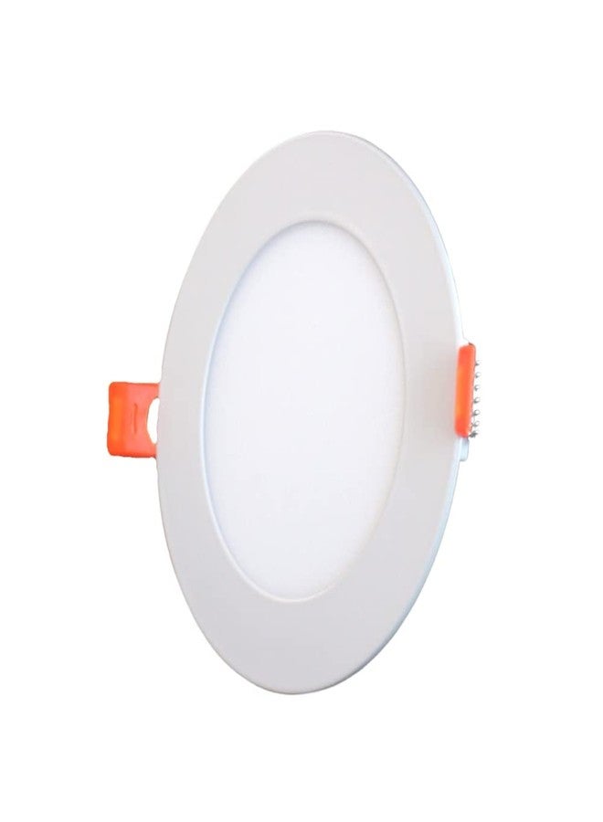 D'Mak 8 Watts Round 3 in 1 LED Conceal Panel Light for POP & False Ceiling - White, Warm White, Natural White (Pack of 2) - Image 4
