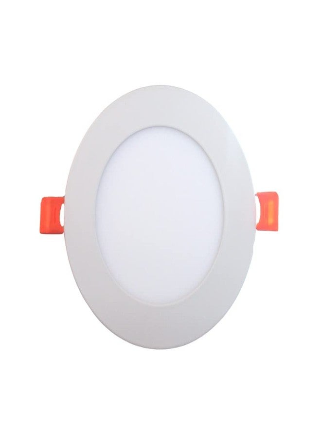 D'Mak 8 Watts Round 3 in 1 LED Conceal Panel Light for POP & False Ceiling - White, Warm White, Natural White (Pack of 2) - Image 2