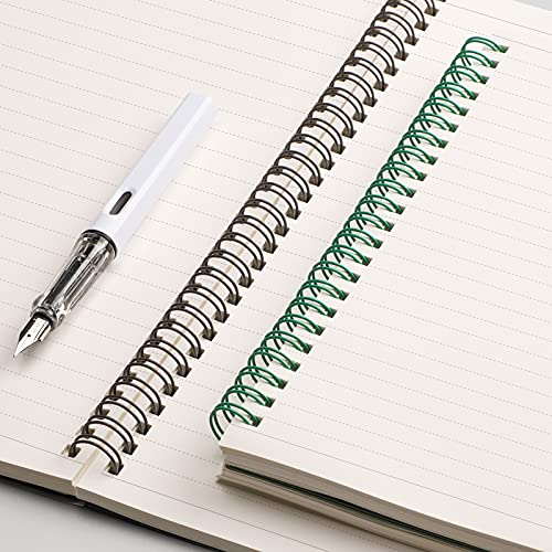 EMSHOI 3 Pack Spiral Notebook 7.48" x 10.15" - B5 Large Composition Notebooks College Ruled, 480 Pages 100gsm Lined Paper, Plastic Hardcover Journals for Writing Women Men Work School Supplies Gifts - Image 4
