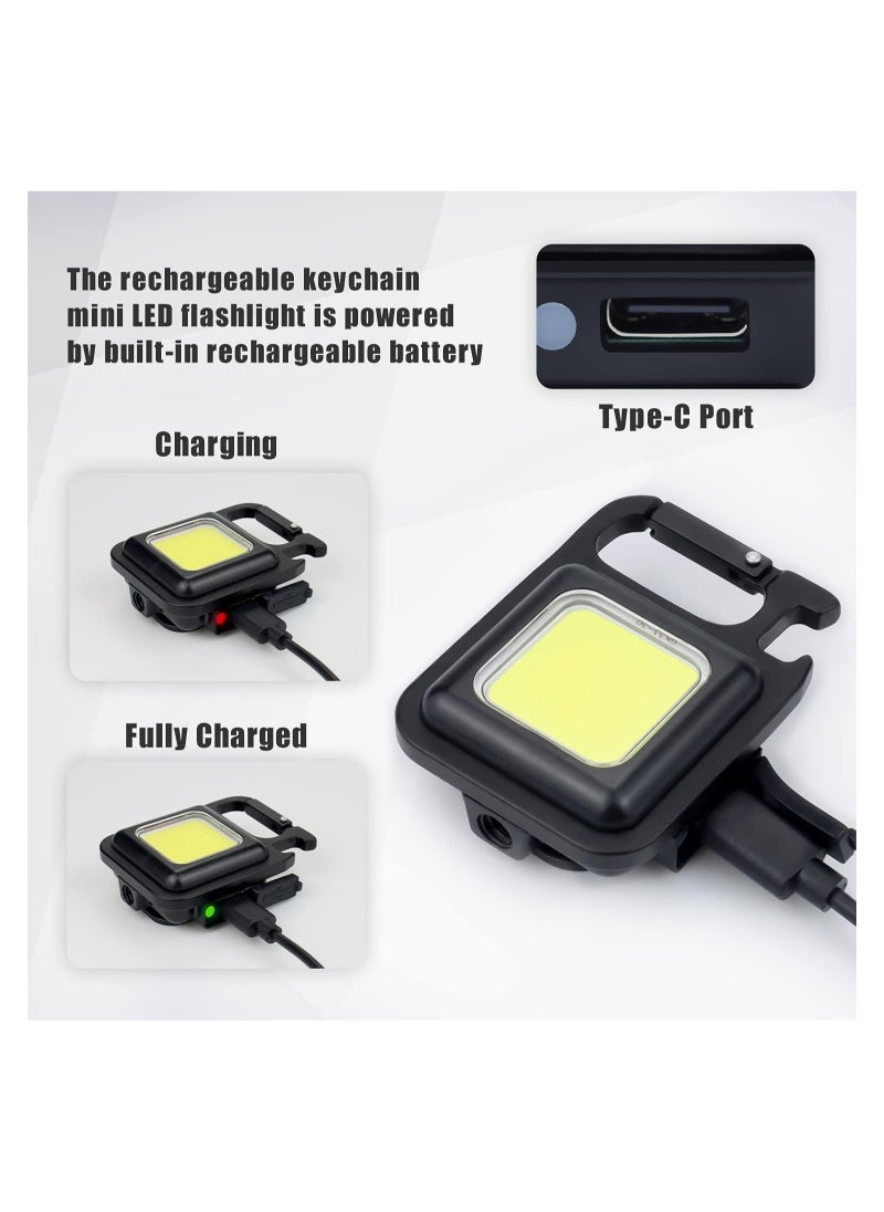ELTRAZONE Rechargeable 800 Lumens Mini Flashlight - Pack of 2  - Image 5