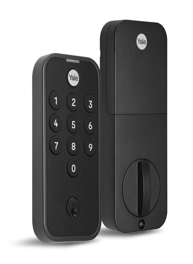 Yale Code Keypad Deadbolt, Black - Image 1