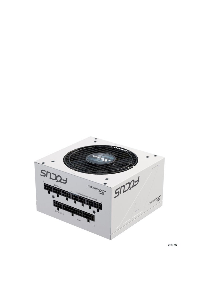 Seasonic Focus Series 750W Full PSU Modular 80 Plus Gold White - Image 3
