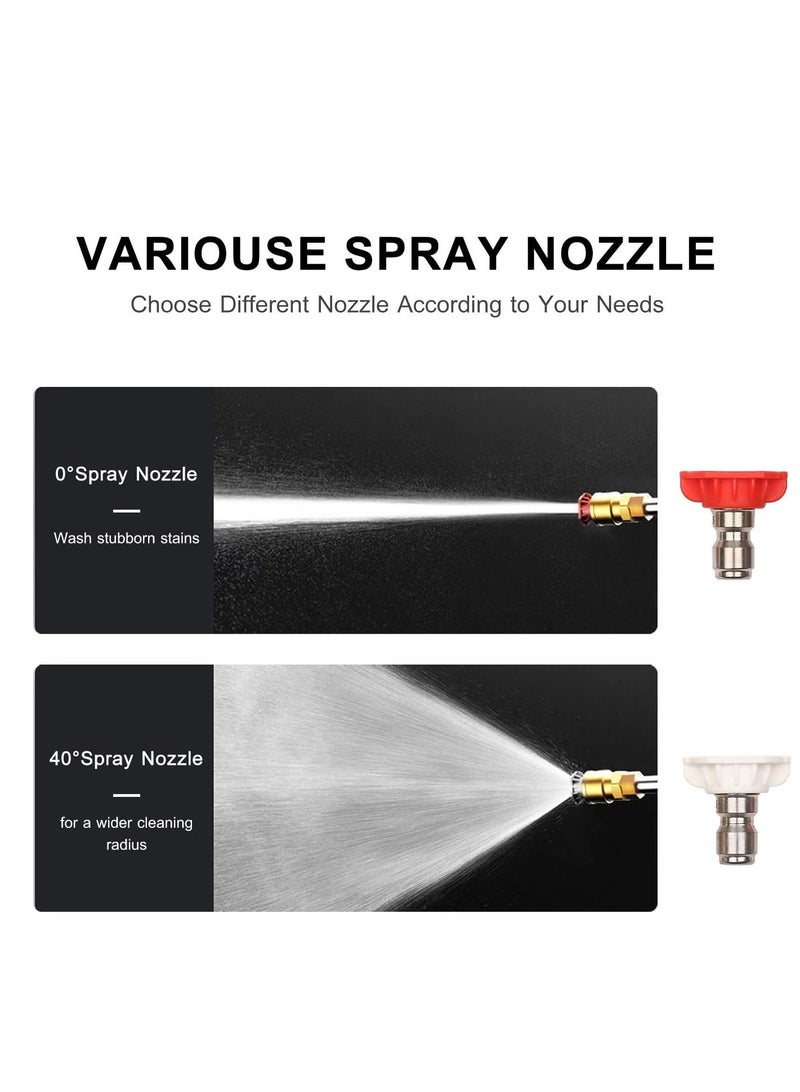 24V Cordless Portable Washer Electric High Pressure Cleaner Machine 200W 30Bar Lithium Handheld Car Cleaning Device With Foam Generator Nozzle Water Pump - Image 4