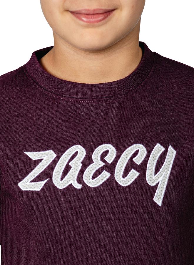 زيسي سويت شيرت بويز بقصة عادية بياقة دائرية - Image 4