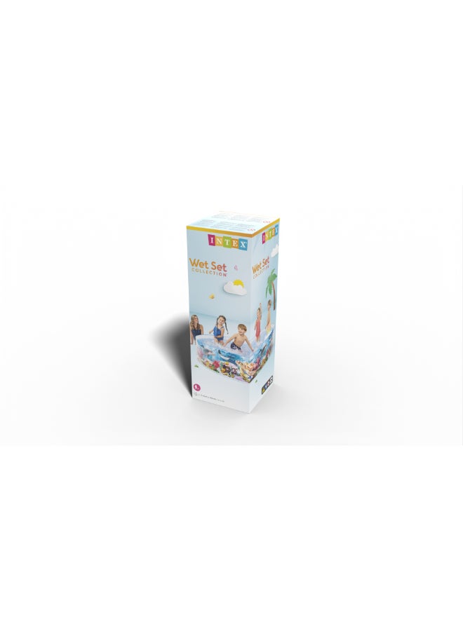 INTEX Snapset Deep Blue Sea Pool - 8' x 18" 244x46cm - Image 3
