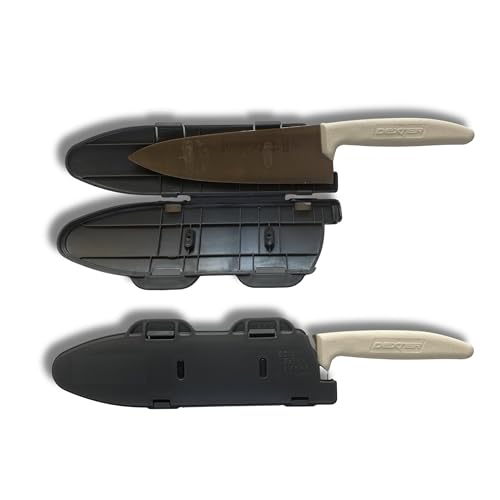 Agilux Blade Guard Knife Blade Protection Cover, Secure Fit Sheath for Storage or Transport – Chef’s Kitchens, Travel & Outdoor Use, Dishwasher Safe BPA-Free (Grey, 8") - Image 2