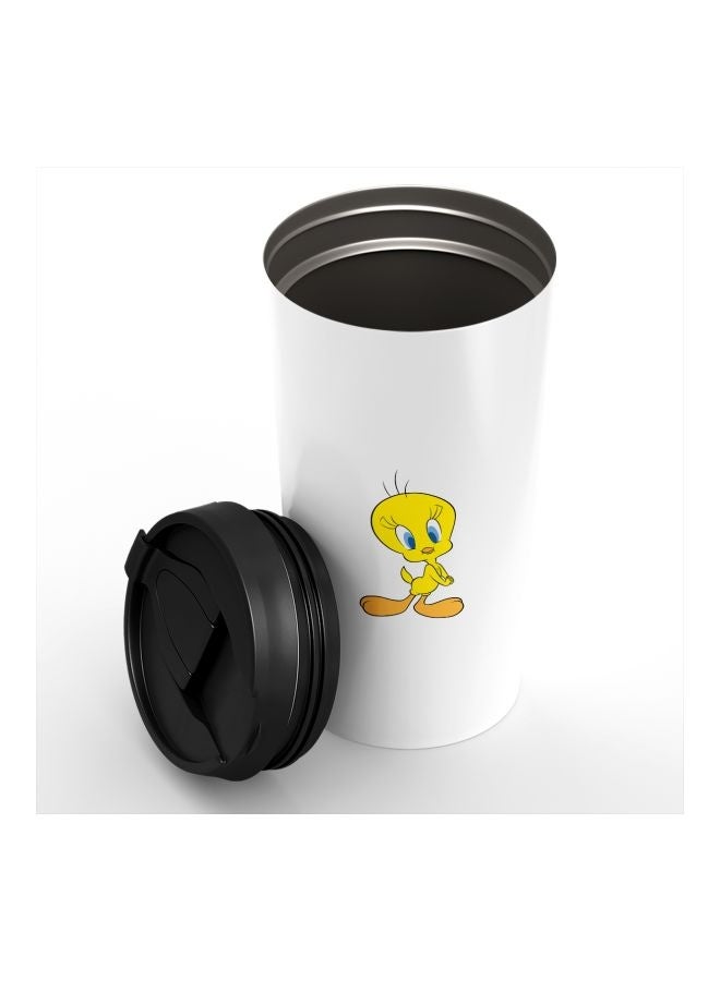 LIT Tweety Printed Tumbler With Sip Lid - Image 1