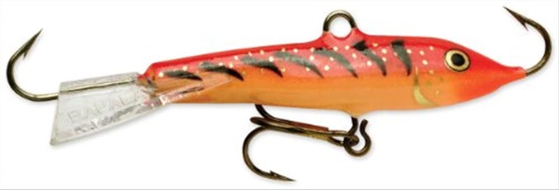 Rapala Jigging Rap 07 Fishing lure, 2.75-Inch, Glow Red Tiger - Image 3