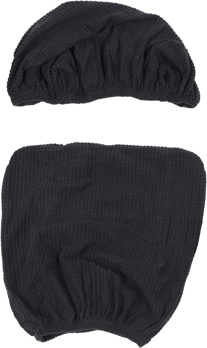 Comfort grip Stretchy Office Chair Cover Thick Fleece Full Wrap Computer Chair Slipcover Elastic Protector for Seat 37-51cm Length 37-46cm Width Black Washable Dust-Resistant Shop & home all-space compatible Light durable upgraded substance Fine detail All budget friendly options Detachable clean Solid anti-deform Multi-category warehouse equip Repeated use resistant selected material Advanced minimal build Gulf standard sizing alternatives Ventilated design Periodic stock arrangement Heat resistant Cost saving user oriented build Daily repeated use trusted quality General standard compliant quality Trendy widespread design Advanced compact design Ready-to-ship local stock Neat shape Multi-use detailed build Elegant practical design Batch uniform stable quality Rack sorted local inventory - Image 1
