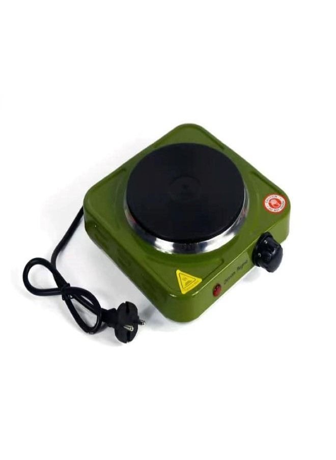 Dessini Regina - Electric Furnace Hot Plate 1500W Cooktop Single Electric Burner Portable Hot Plate Travel Cook Stove Counter top - Image 1
