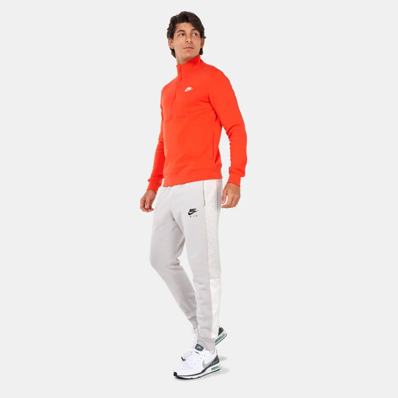 Nike Men's Sportswear Club Brushed-Back 1/2-Zip Sweatshirt