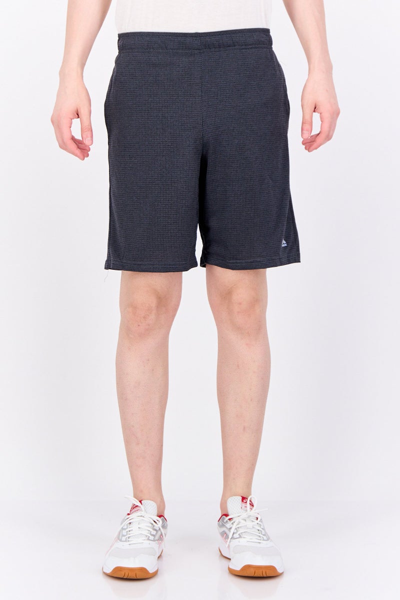 RBX ملابس رياضية للرجال من قطعتين شورتات تدريب مناسبة، رمادي - Image 1