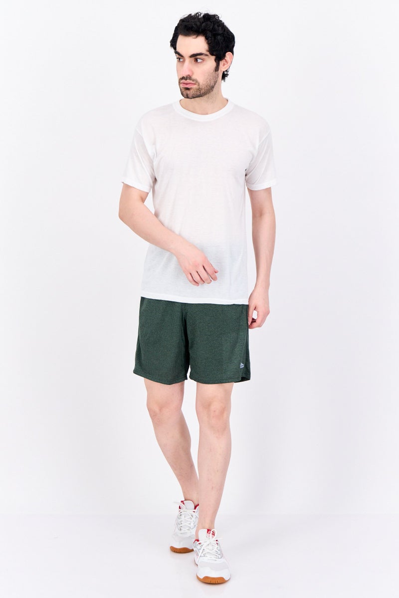 RBX ملابس رياضية للرجال من قطعتين شورتات تدريب مناسبة، رمادي - Image 4