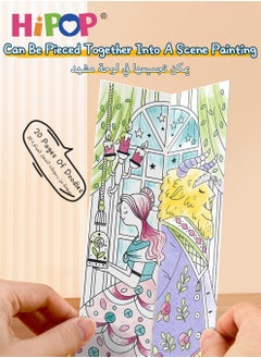 HIPOP Kids Art Painting Set,Color Blocks Which Be Used With Water,Children's Watercolor Coloring Picture Books  - Image 5