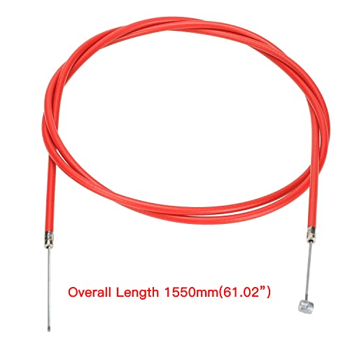 YOXUFA Mini Bike Brake Lever Kit + 61in Mini Bike Brake Cable Replacement for Coleman CT100U CC100X Baja Doodle Bug DB30 Motovox MBX10 MBX11 Monster Moto MMB80 97cc Powersports Parts 7/8" 22mm Handle - Image 5