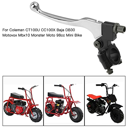 YOXUFA Mini Bike Brake Lever Kit + 61in Mini Bike Brake Cable Replacement for Coleman CT100U CC100X Baja Doodle Bug DB30 Motovox MBX10 MBX11 Monster Moto MMB80 97cc Powersports Parts 7/8" 22mm Handle - Image 3