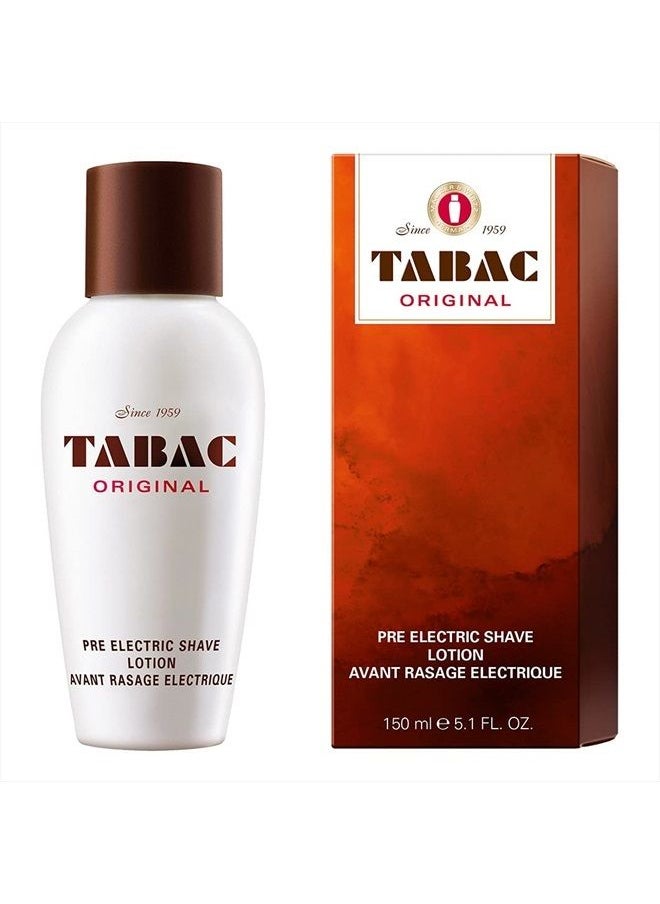 Tabac Original Pre Electric Shave Lotion - 150ml/5.1oz  - Image 1