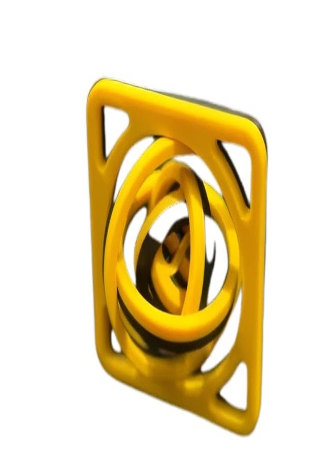 Beoals Infinity Gyro Spinning Plastic Circle,Multicolor, 3D Gimbal Structure,Figure Toy - Image 1