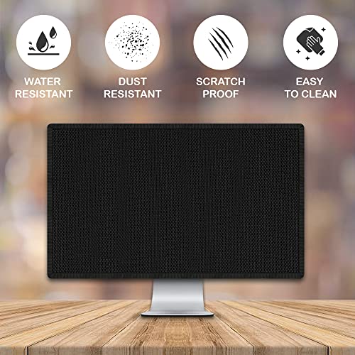 INF غطاء شاشة LCD / LED مقاوم للغبار وماء وقابل للغسل لجهاز Apple iMac 27 بوصة (أسود) - Image 2