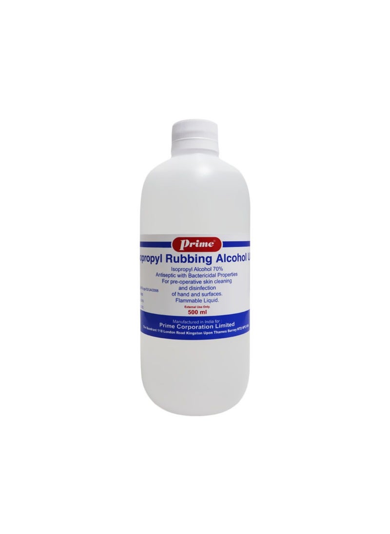 Prime Isopropyl 70% Alcohol 500 Ml  - Image 1