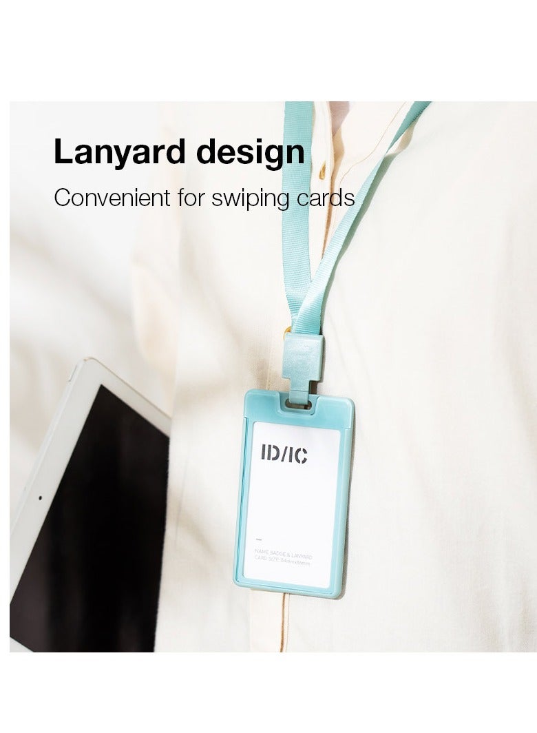 Deli Name Badge With Lanyard Green - Image 2