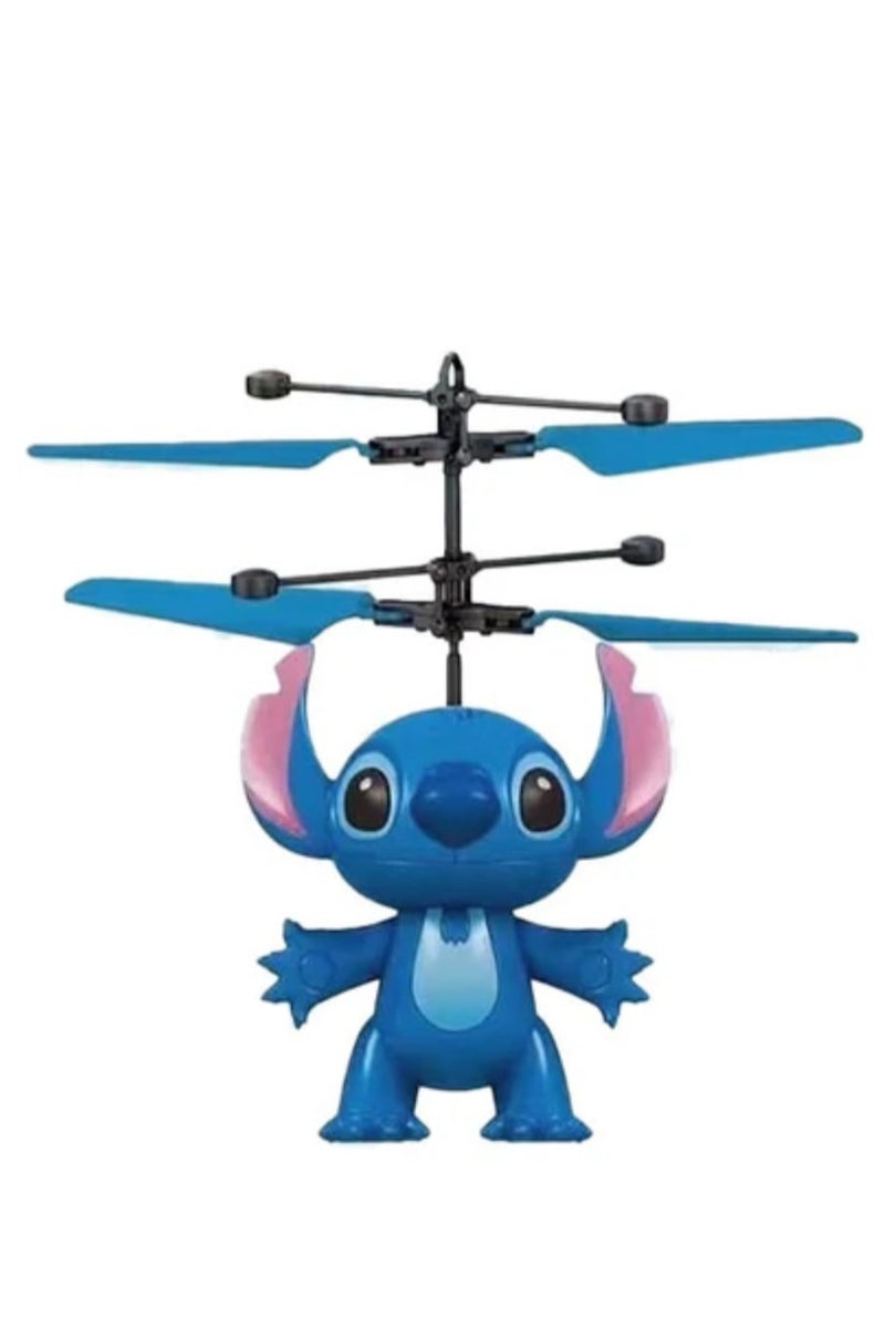 لعبة طائرة ستيتش الهليكوبتر تحكم سينسور، لعبة للأطفال فوق 3 سنوات، لون أزرق - Image 3