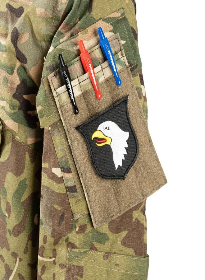 VEPKOIT Tactical Pen Holder, Patch Holder for Army and Air Force OCP Uniforms, OCP Hook and Loop Pencil Holder, Army OCP Uniform Pocket Accessories Pen Pocket Protector - Military Pocket Pen Holder Pouch (1) - Image 5