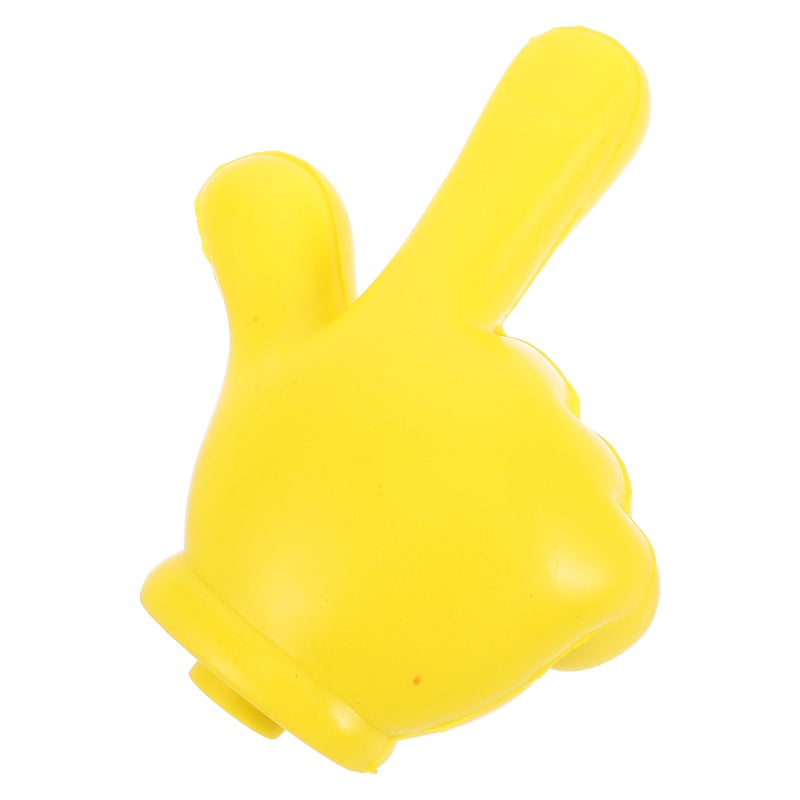 Finger Antenna Topper Yellow Car Antenna Topper Exterior Decoration Fun Stylish Automotive Antenna Ornament For Car Roof - Image 5