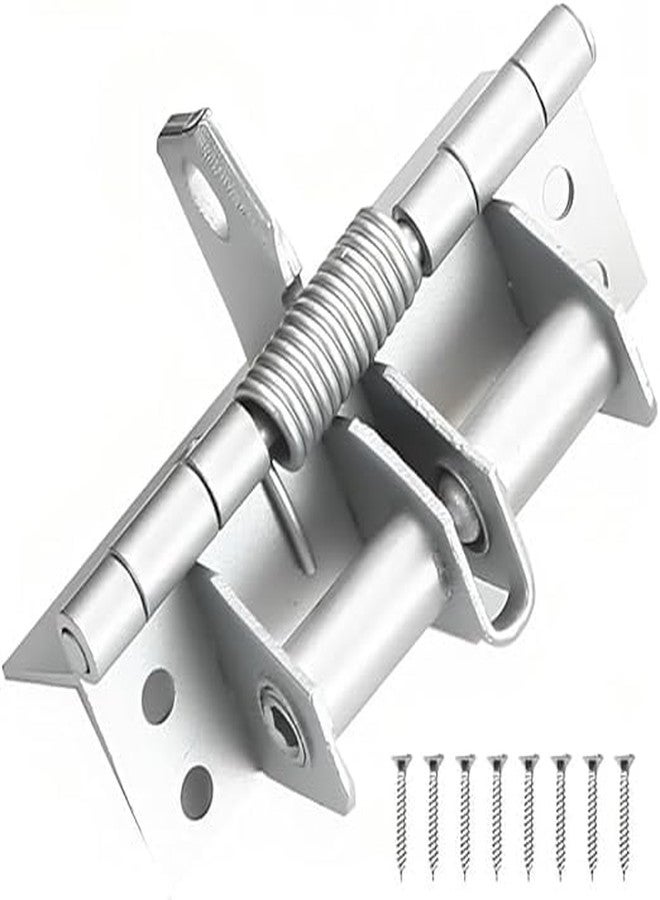 JAMBUVANTI Spring Hinge Durable Accessories Multi-Functional Automatic Self-Closing Door Home Inventory DIY Hardware Manufacturing Hinges - Image 1