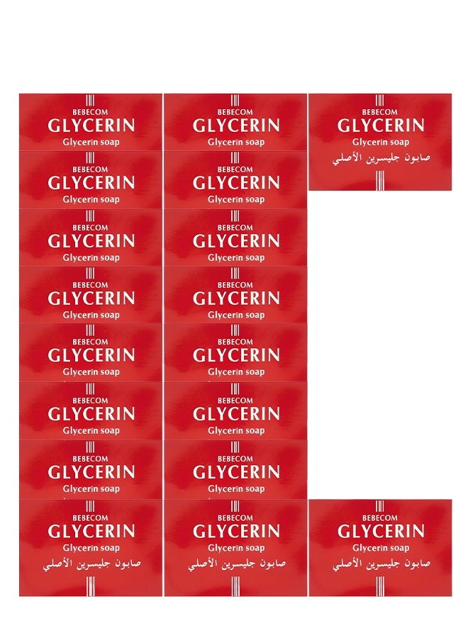 بيبكوم 18 قطع صابون الجليسرين الأصلي 125 جرام - Image 1
