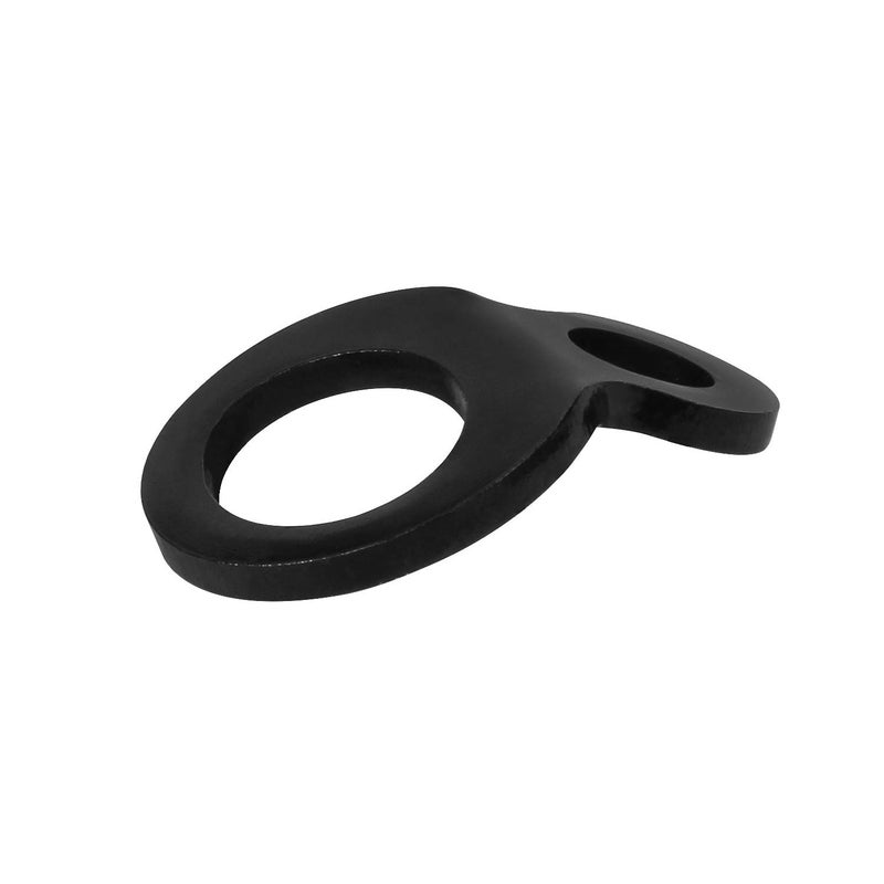 JCHL Tie Down Strap Rings Dirt Bike Stainless Steel Multi-Purpose Tie Down Anchor Strapping Hooks for Mounting in The Garage, Work Shop, Truck, Trailer, Golf Cart, Fence Black (10-Pack) - Image 5