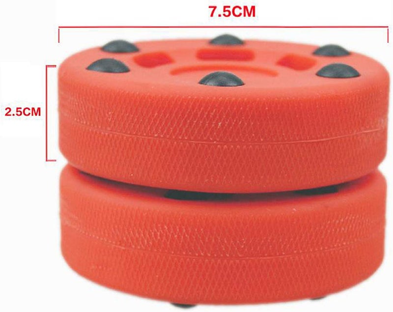 klarako 3inch Ice Hockey Pucks Practice Hockey Pucks Roller Hockey Balls Pucks Outdoor Sports Gear for Kids Adults Beginners - Image 2