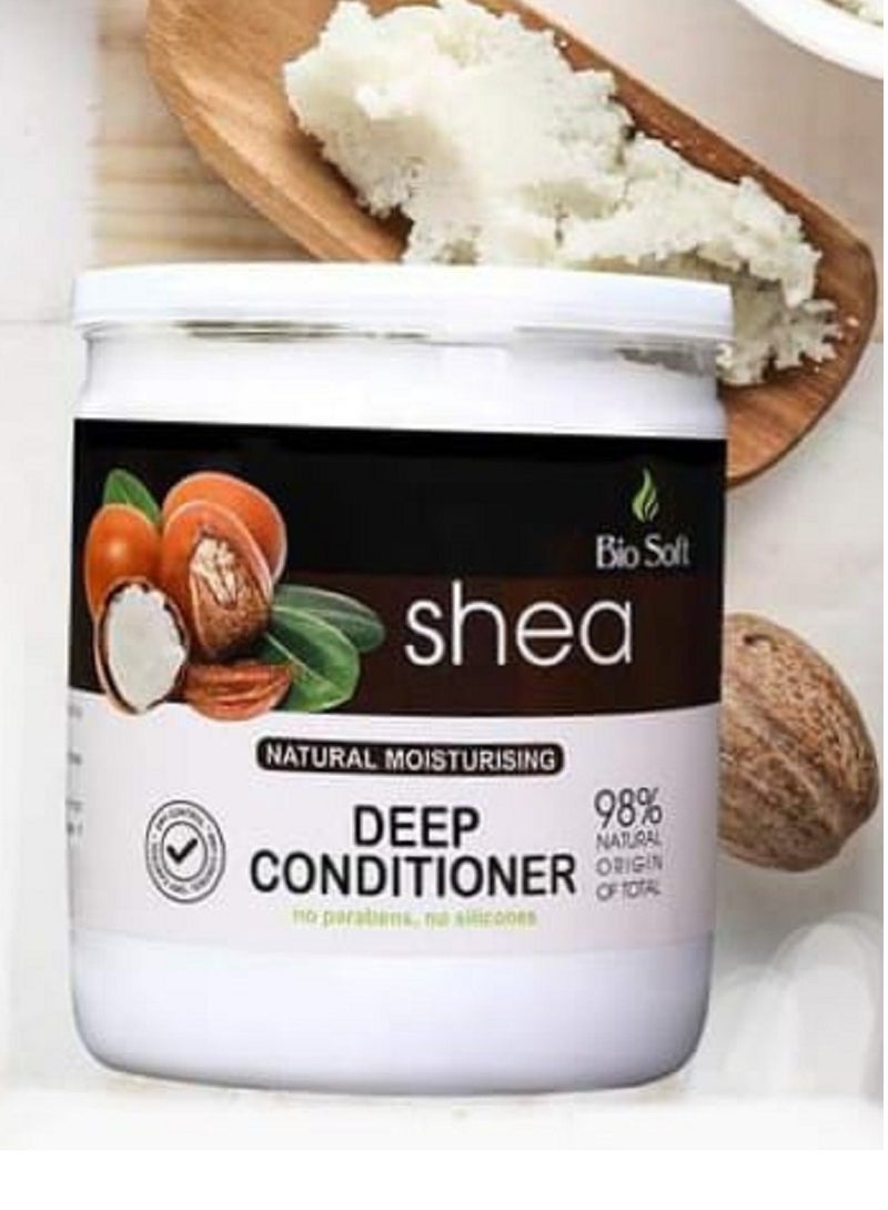 Bio Soft Deep Conditioner with Shea Butter for Dry Hair - Image 2