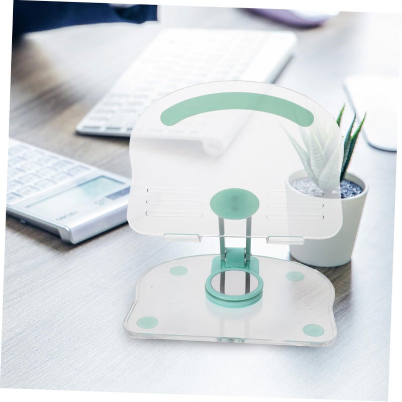 Adjustable Multi Function Desktop Stand Holder For Tablet Phone Office Meeting Library - Image 4