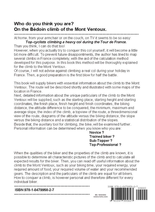 Who do you think you are? On the Bédoin climb of the Mont Ventoux. - Image 2