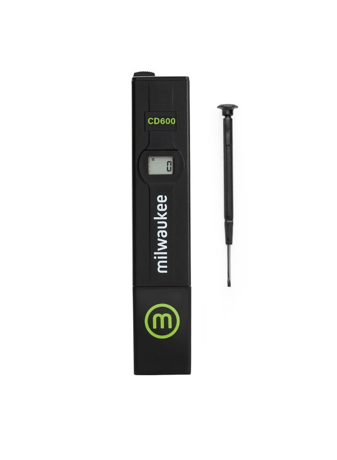 Milwaukee Instruments Milwaukee CD600 Digital TDS Meter Pen Waterproof Water Quality Tester for Drinking Water Hydroponics Aquarium RO System - Image 1