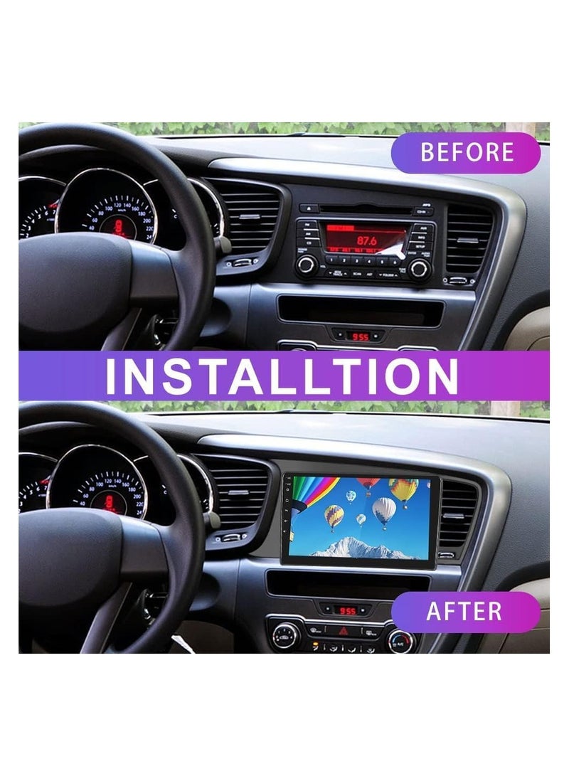 SHEZA STAR Android Car Stereo for Kia Optima 2010 2011 2012 2013 1GB RAM 32GB ROM 9 Inch MirrorLink WiFi BT, IPS Touch Screen with AHD Camera Included - Image 2