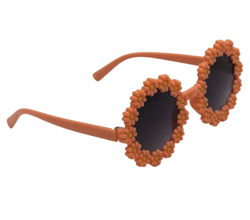 D'Daniela Zairah Glasses and Headband Set  For Babies and Girls - Peach