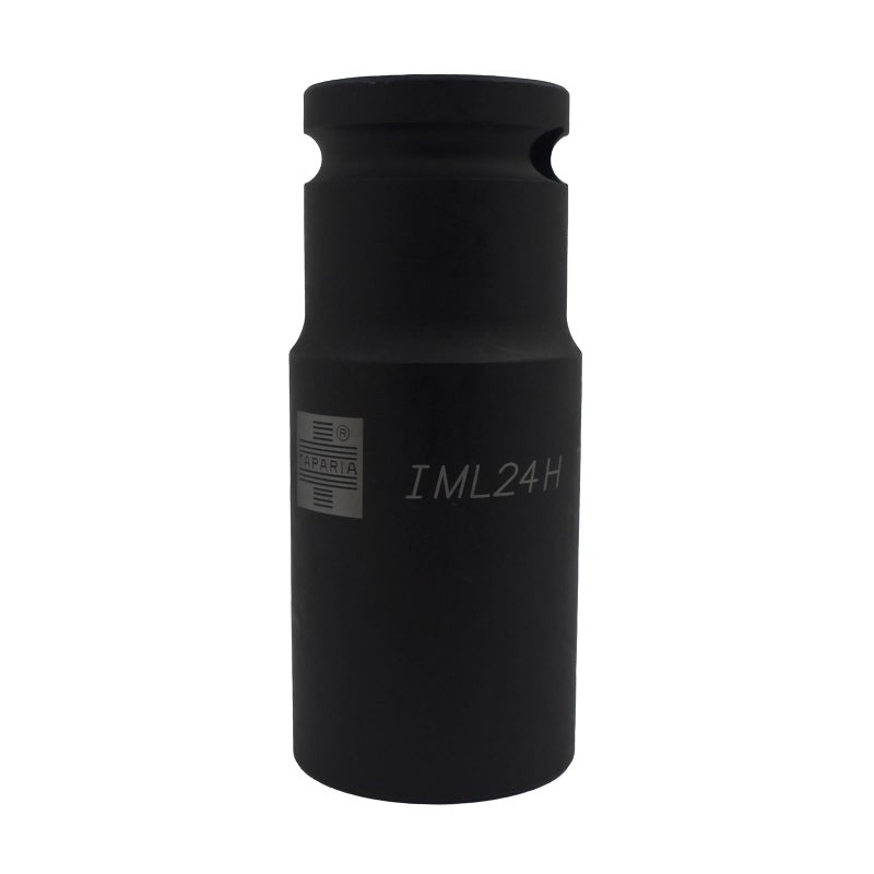 TAPARIA Deep Impact Socket IML 24H, 1/2" (12.7mm) Square drive size, Chrome-Molybdenum Steel for durability and long life, 6 Point Impact Socket for Automobile, Industrial, Construction, Professional - Image 2