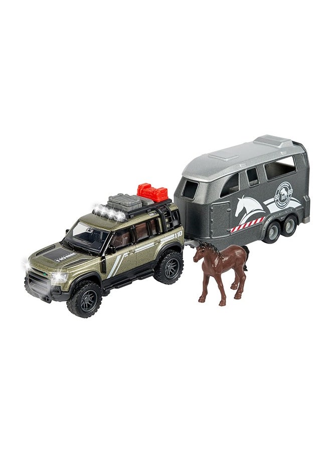 Majorette Land Rover Horse Carrier  - Image 1