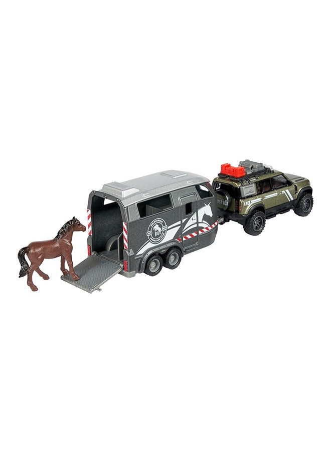 Majorette Land Rover Horse Carrier  - Image 2