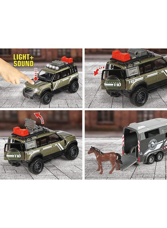 Majorette Land Rover Horse Carrier  - Image 5