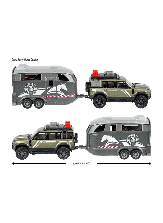 Majorette Land Rover Horse Carrier  - Image 3
