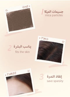 Novo Hairline Powder, Long Lasting Waterproof Natural Instantly Hair Shadow Powder with Puff Touch, Hair Root Dye, Hair Root Concealer for Thinning Hair to Beautify Forehead Curves  - Image 4