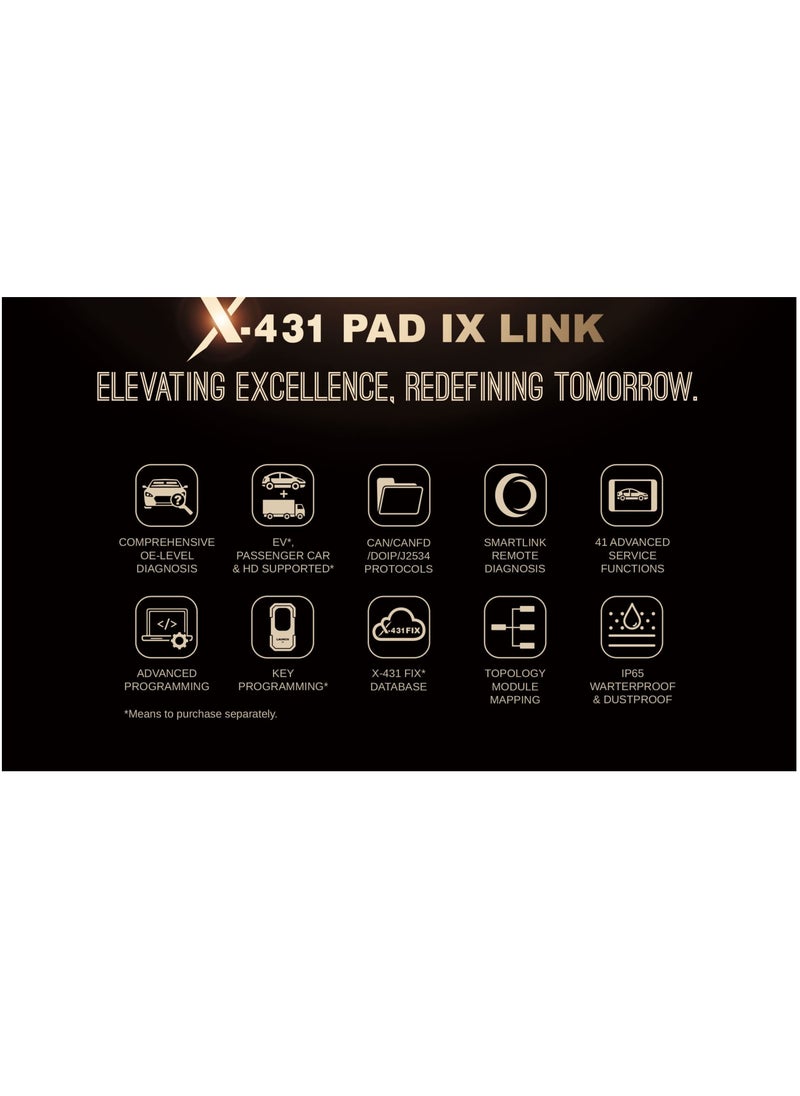 Launch - جهاز فحص وبرمجة السيارات لانش باد 9 - Launch X431 PAD IX - Image 1